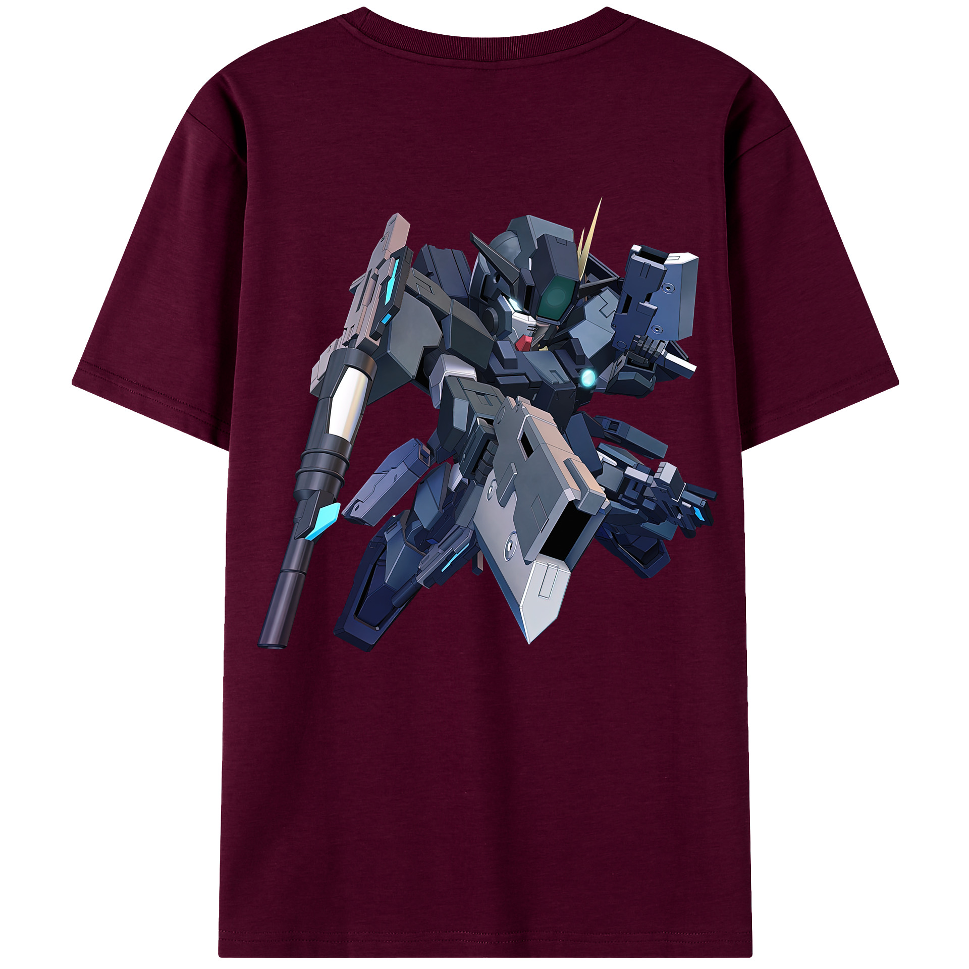 （画像用） 機動戦士ガンダム Mobile Suit Gundam レディース半袖Tシャツ(バックプリント)